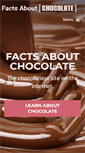 Mobile Screenshot of facts-about-chocolate.com